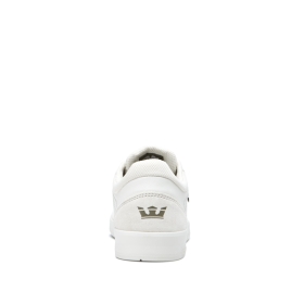 Supra Womens SAINT Low Top Shoes Bone/bone | US-35088